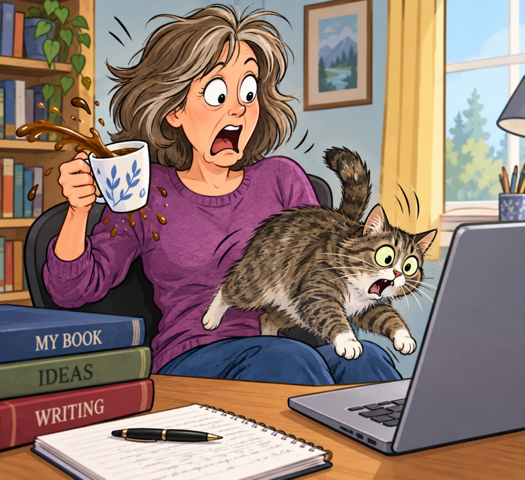 Author shocked at discovering she's a victim of a parasite author. 